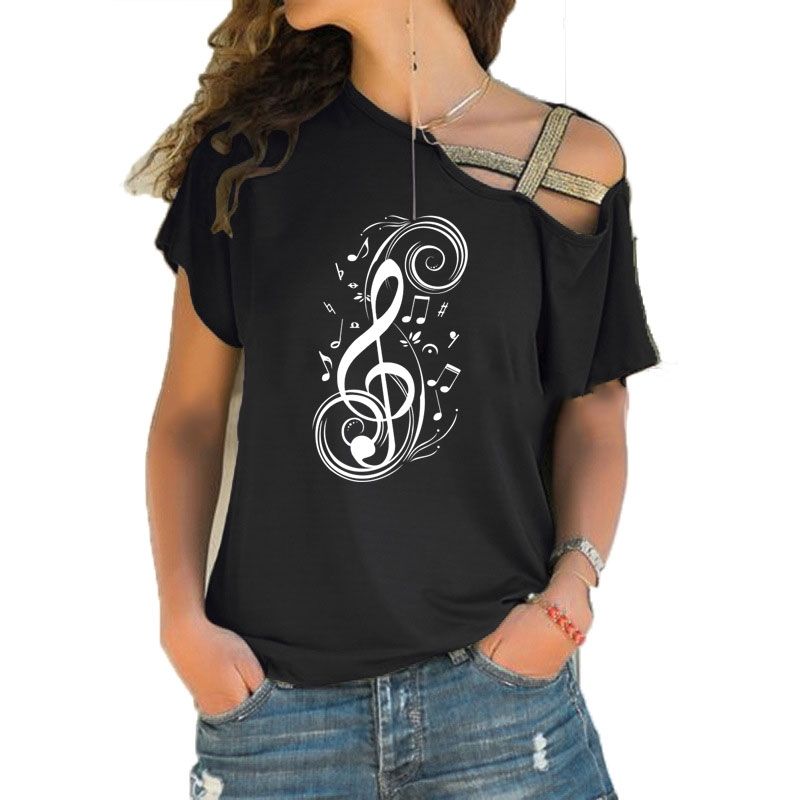 camiseta nota musical