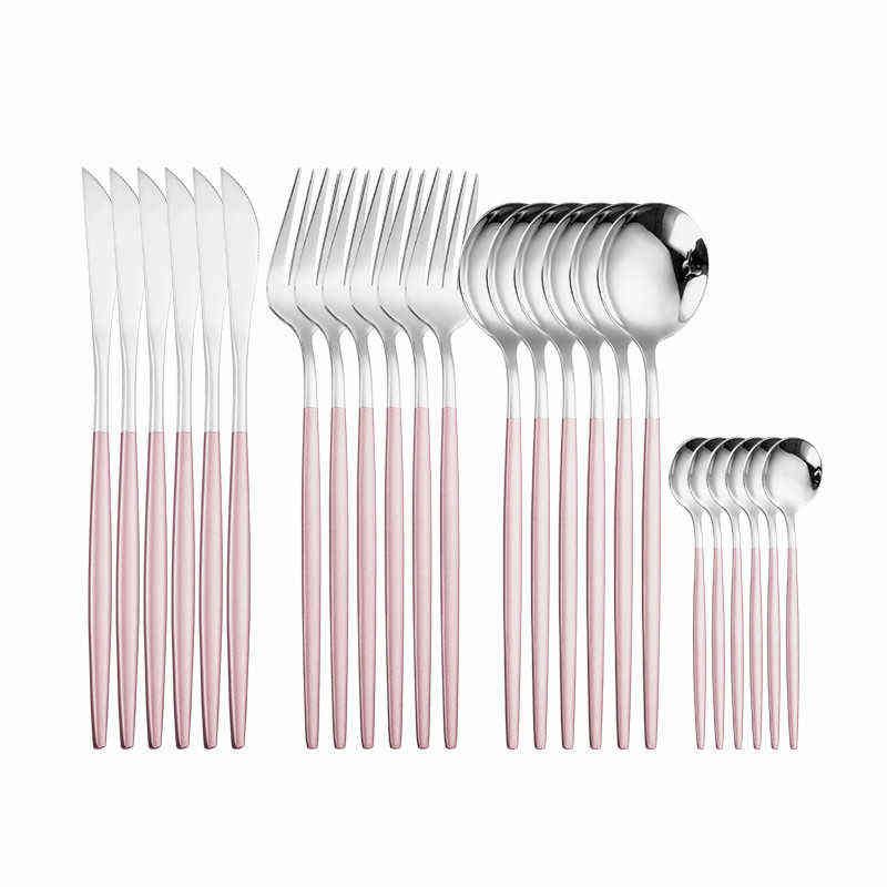 Pink Silver 6Sets