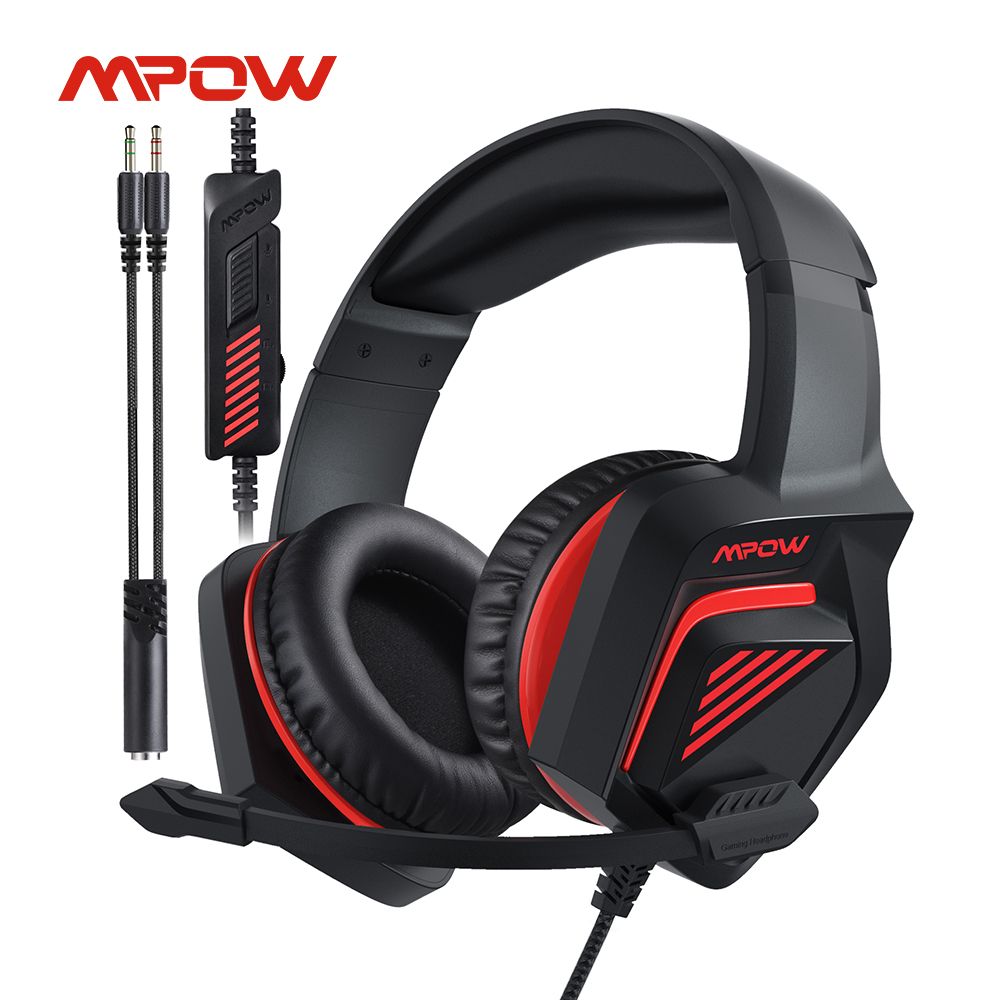 Mpow EG11 Gaming Headset 3.5mm Wired Headphones With Noise Cancelling