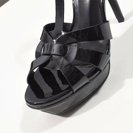 _ Patent Leather- Black