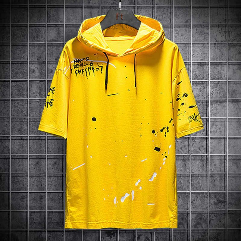 Hoodie amarelo homens