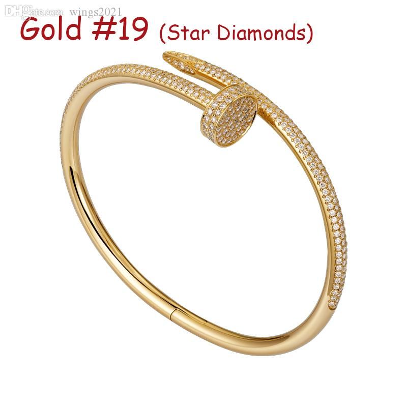 Gold # 19 (diamanti per nail stella)