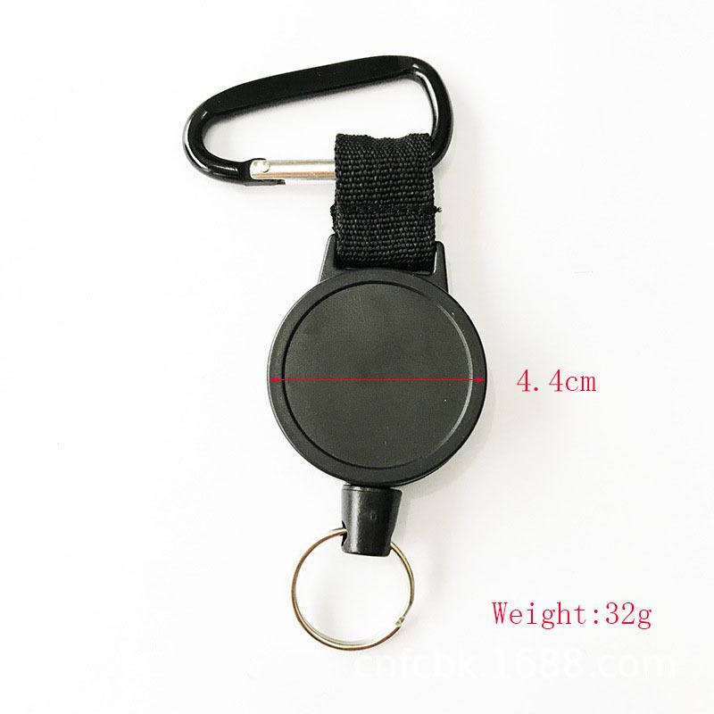 Details about   Telescopic Key Chain Plastic Thick Nylon Rope Trinket Keychains with Easy Hook 