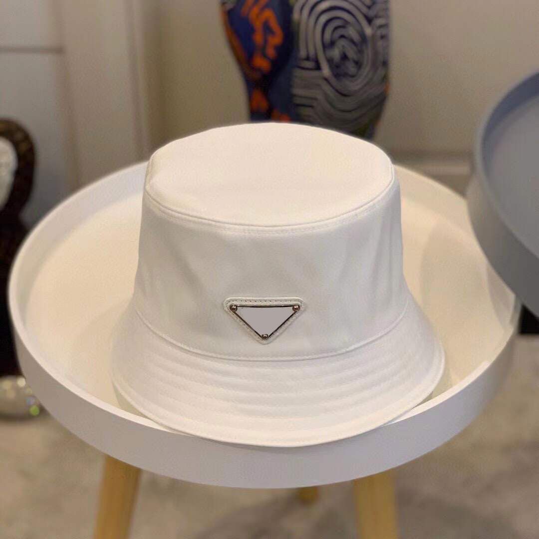 White p Fisherman Hat