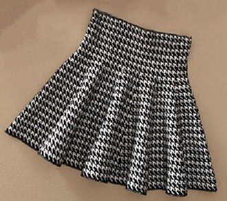 Houndstooth White.