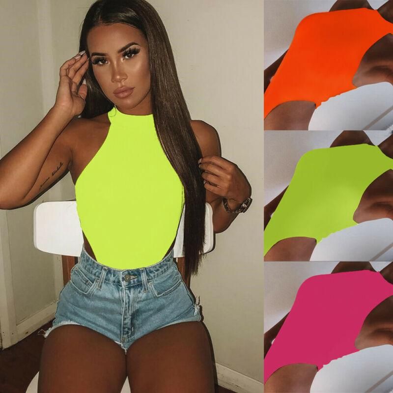 Compra 2021 Nueva Moda Mujeres Sin Mangas Bodaje Body Tops Blusa Sumpsuit  Ropa De Mujer Barato | Entrega Rápida Y Calidad | Es.Dhgate
