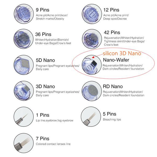 Silicon 3D nano