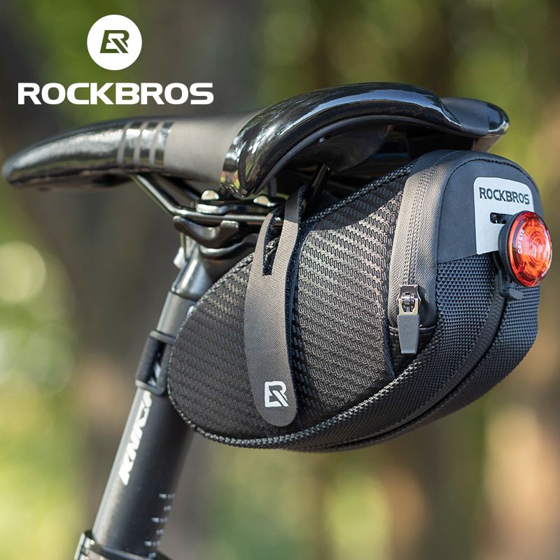 rockbros bike rack bolsa