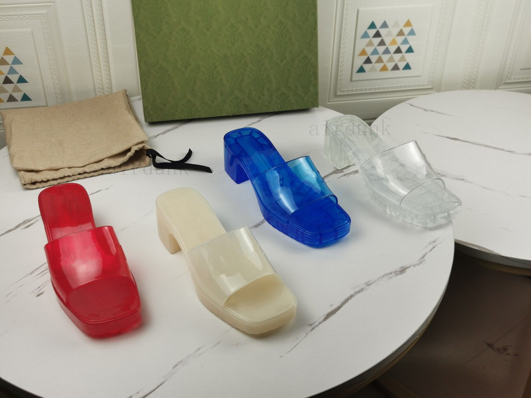 High heel shoes PU slippers for women ladies slippers-in Slippers from Shoes on Aliexpress.com 