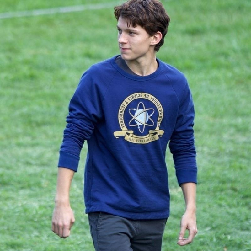 tom holland moletom com capuzs