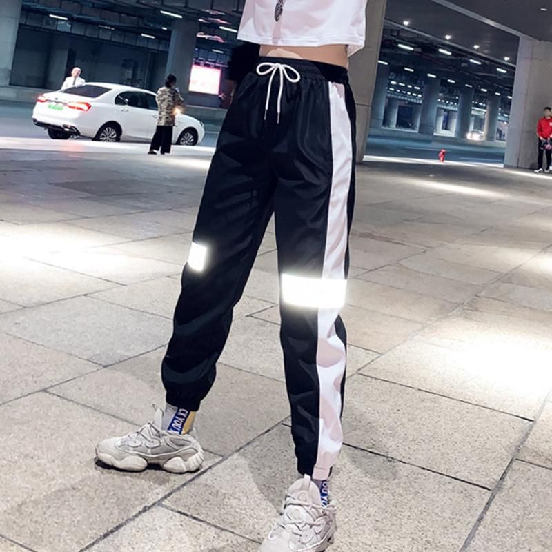 Compra Pantalones Para Mujer Capris Moda JOGGER Mujer Hip Hop High Cintura  Harem Suelto Femenino Pantalón Casual S 2XL Barato | Entrega Rápida Y  Calidad | Es.Dhgate