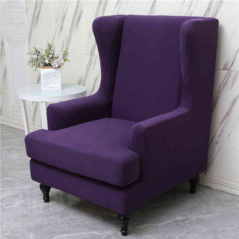 Purple-1set Chair Cover