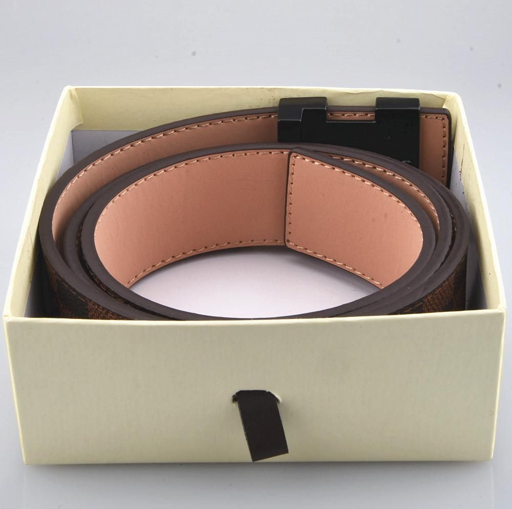 Brown Damier &black Buckle