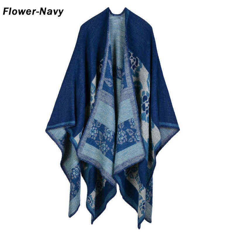 Flower-navy-One Size