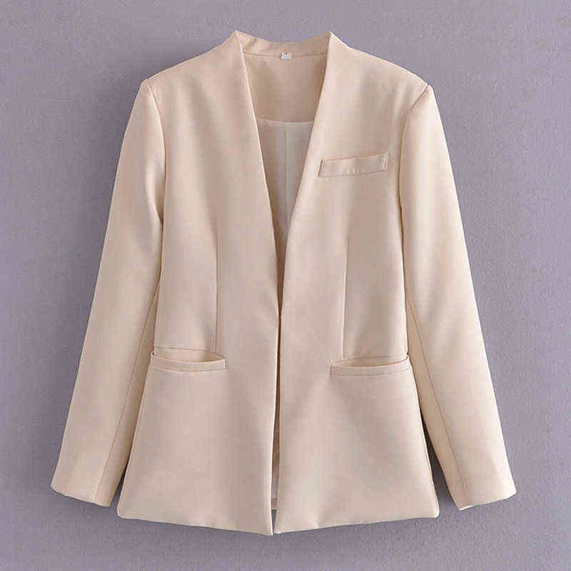 Blazer crema