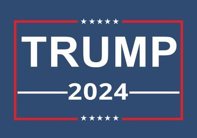 # 3 2024 Trump Car Stickers