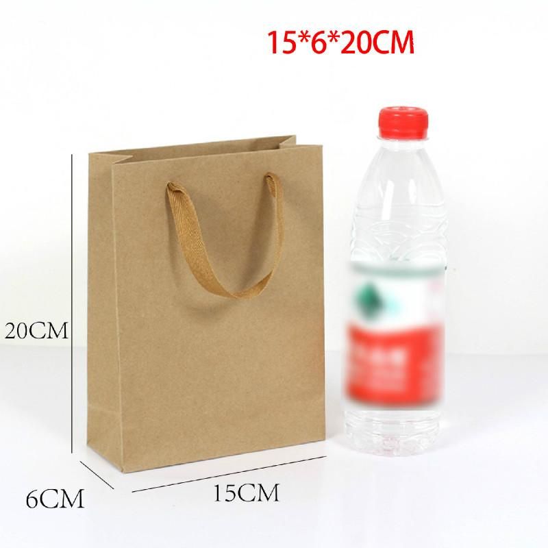 Kraft Pape 15x6x20cm bag Kraft Pape