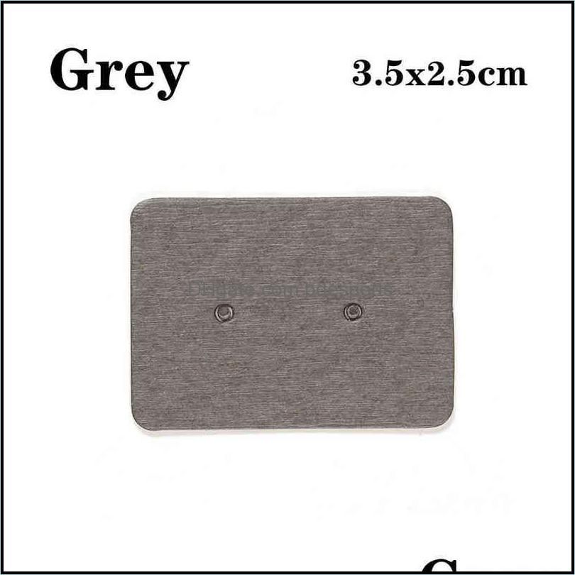 Grey-2.5X3.5Cm 100Pcs