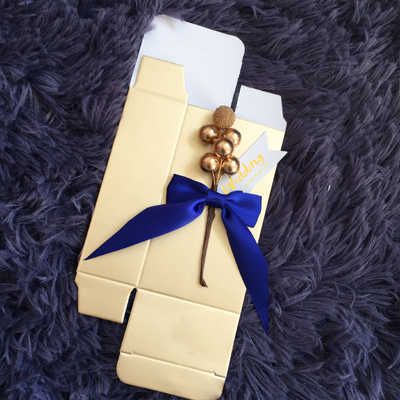 Royal Blue Ribbon-13x8x3.5cm-custom