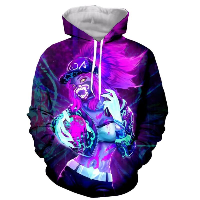 League of Legends 3D Printing Lux Hoodie Fashion Hip-hop Men and Women  Casual Sweater Hoodie