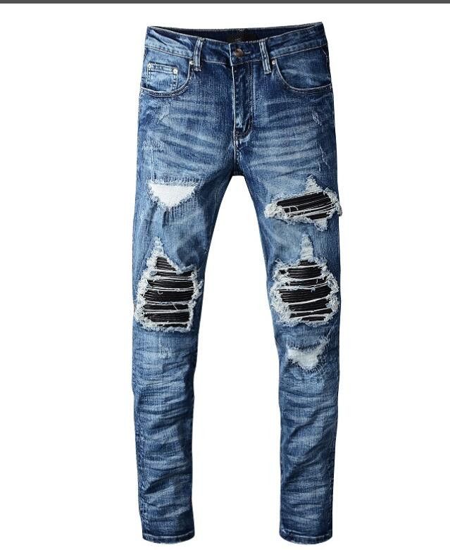 Exclusieve Broek met Gaten en Verfspatten \u200b | NiEUW | - Style Italy