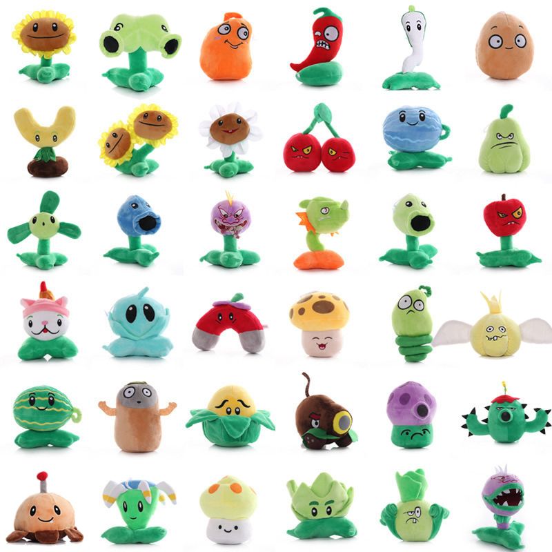 2021 Plants VS Zombies Plush Toys Stuffed Animals PVZ Plants Dolls 15