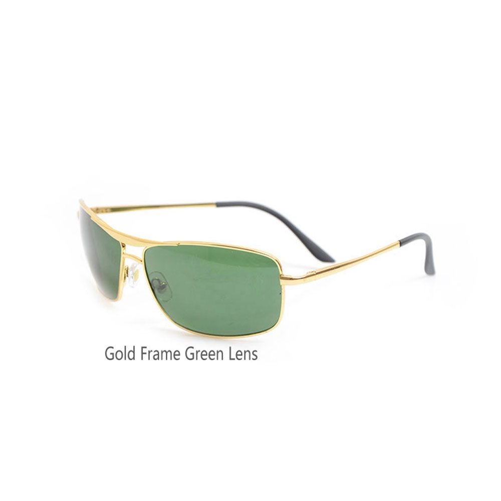 8013 Goud frame groene lens