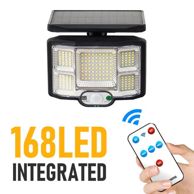 168LED- الضوء الأبيض مدمج