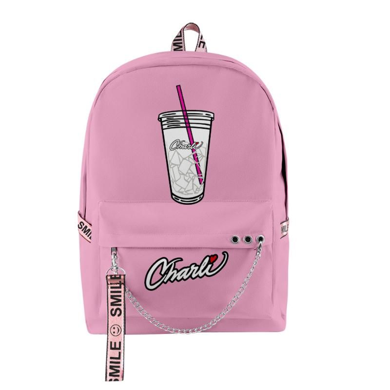 Acquistare Charli DAmelio The Hype House 2021 Candy Color Zaini Bags  Streetwear Kpop Key Catena Accessori Boys Girls Zaino Economico | Consegna  Veloce E Qualità | It.Dhgate