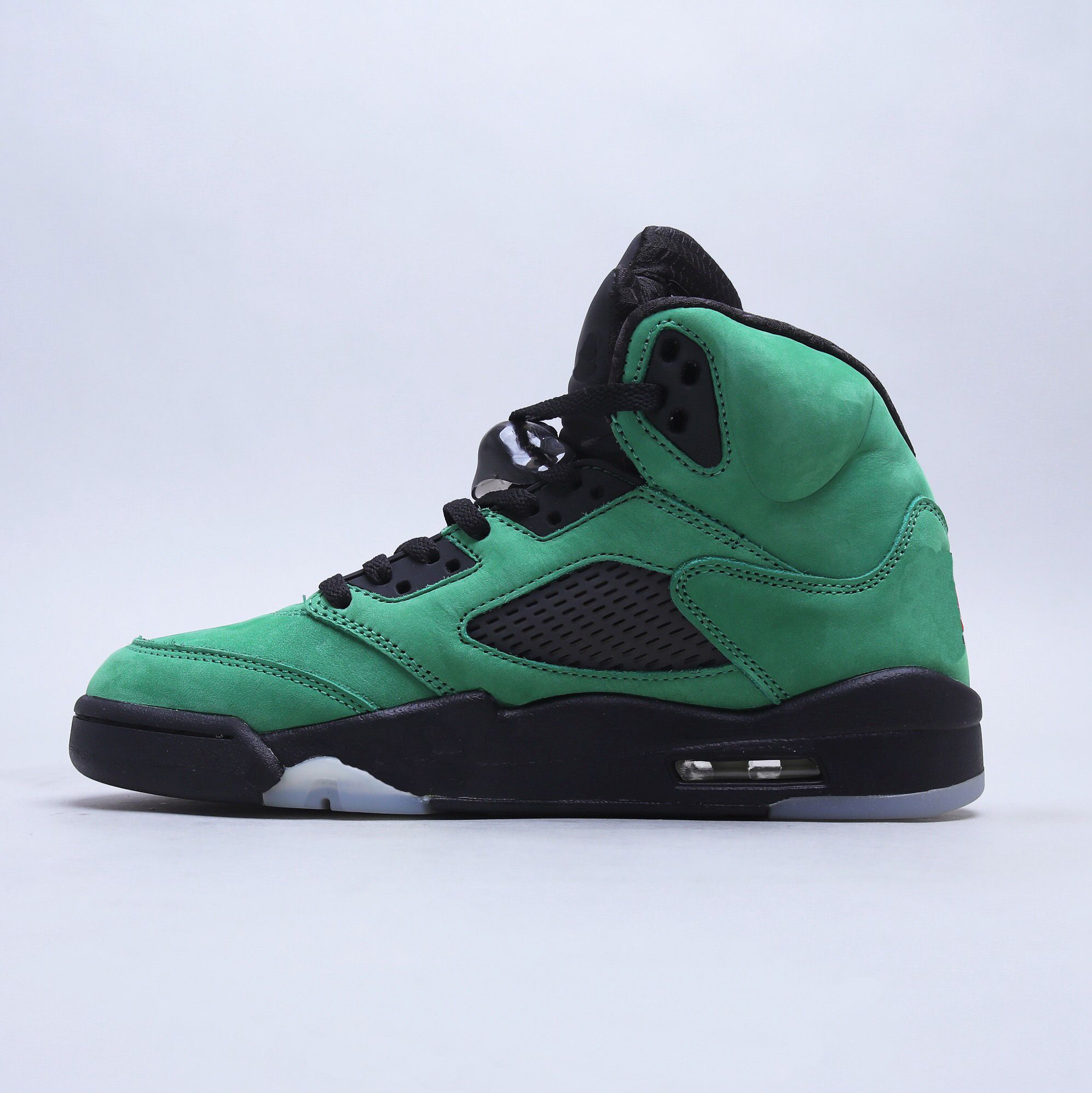 green suede 5s