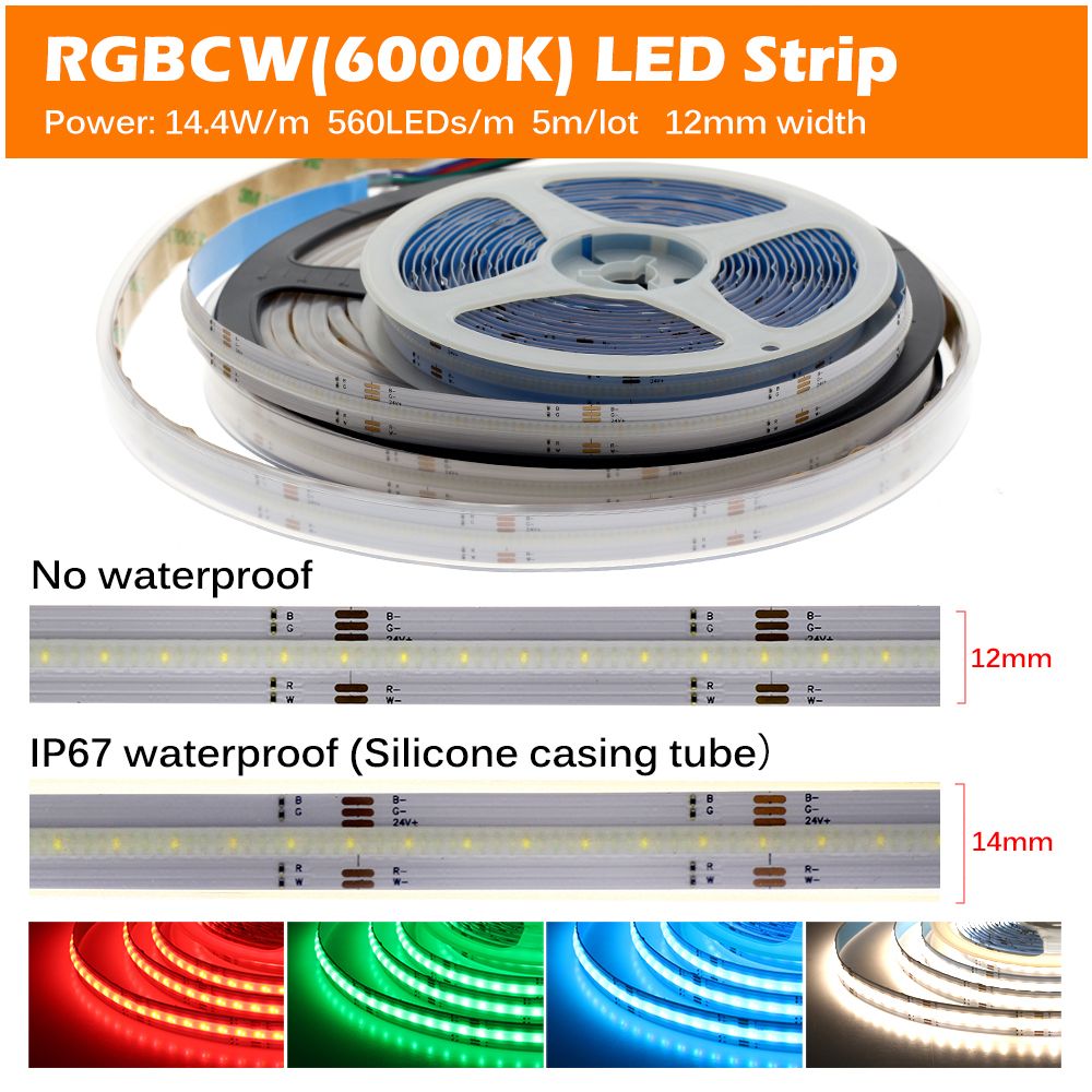 RGBCW 560 LEDs.