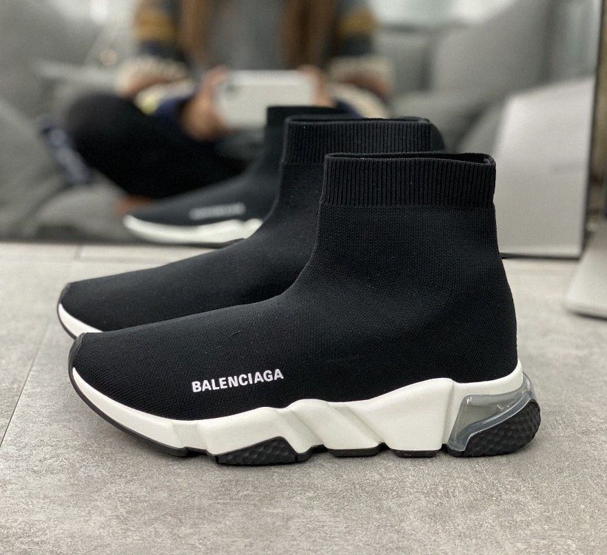 Korting 2021 Balenciaga Designer Mannen Vrouwen Luchtkussen Schoen Snelheid  Trainer Sok Laarzen Elastische Gebreide Subbacties Sokken Boot Casual  Schoenen Runners Runner Sneakers 36 45 V8WB # Uit China |Dhgate