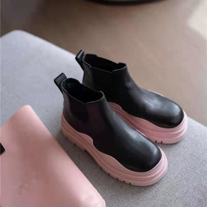 Bare boots Pink