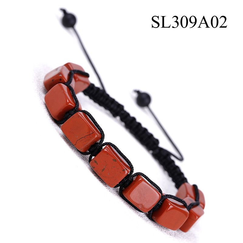 SL309A02 Tissu de pierre rouge et