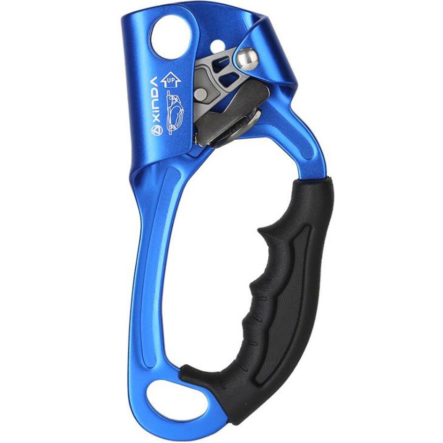 outdoor right&left-hand type rope rock climbing riser hand grab equipment expansion, cave exploration, SRT, indoor ascent training, and high-altitude operations.