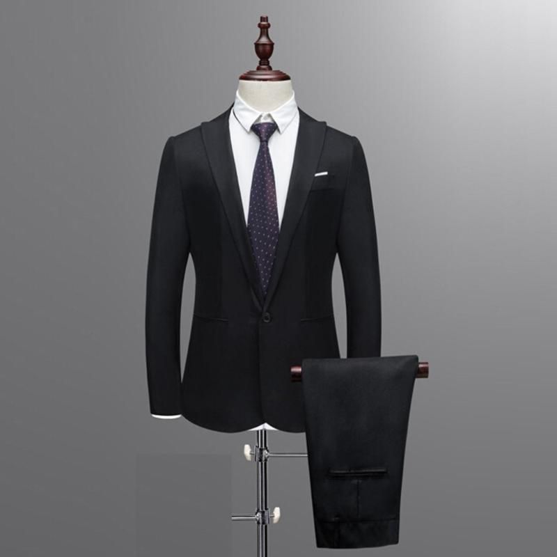 Compre Trajes Para Hombres Blazers 2022 Traje De Otoño Hombres Hombres De  Alta Gama Custom Formal Dos Piezas / Slim Gran Tamaño Multicolor Boutique De  Negocios Para Hombre A 89,93 € Del