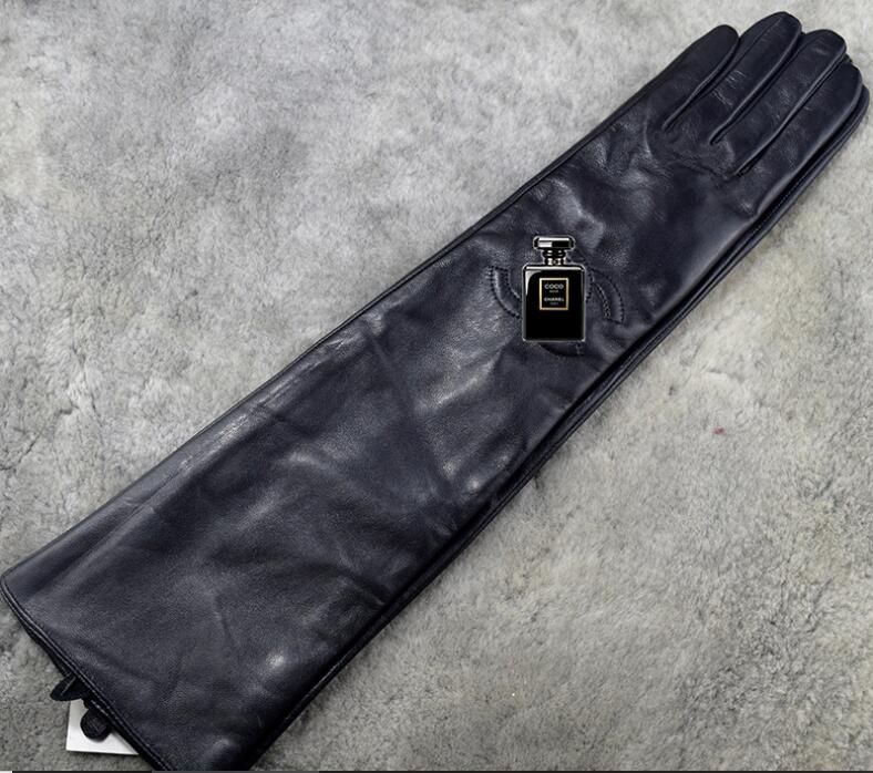 black long leather