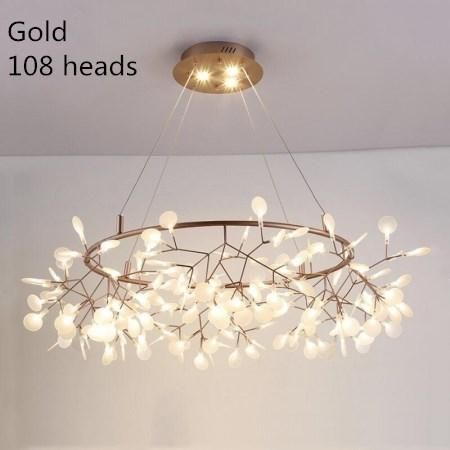 Gold 108 heads Warm White