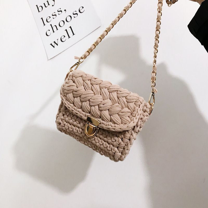 Compre Bolsas De Crossbody De Algodón Tejido Para Mujeres Bolso De Hombro  De Ganchillo Pequeña Cadena Lindo Lindo Monederos Y Bolsos Candy Weekender  Fiesta Regalo A 31,86 € Del Minji59314 | Es.Dhgate.Com