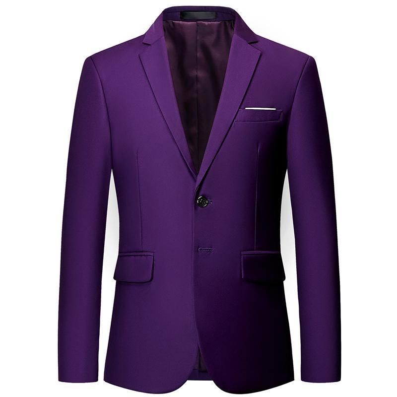 Purple Blazer Men