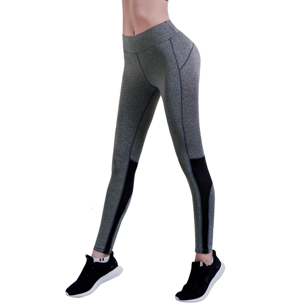 Pantalones De Yoga Ajustados Elásticos De Secado Rápido Con 