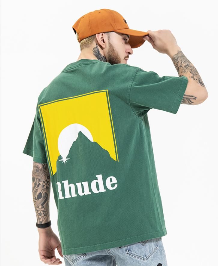 2021 Short Sleeve Unisex Rhude T Shirt 