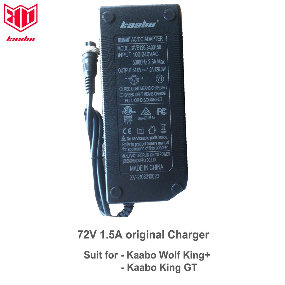 1pcs 72V 1.5A Faster Charger