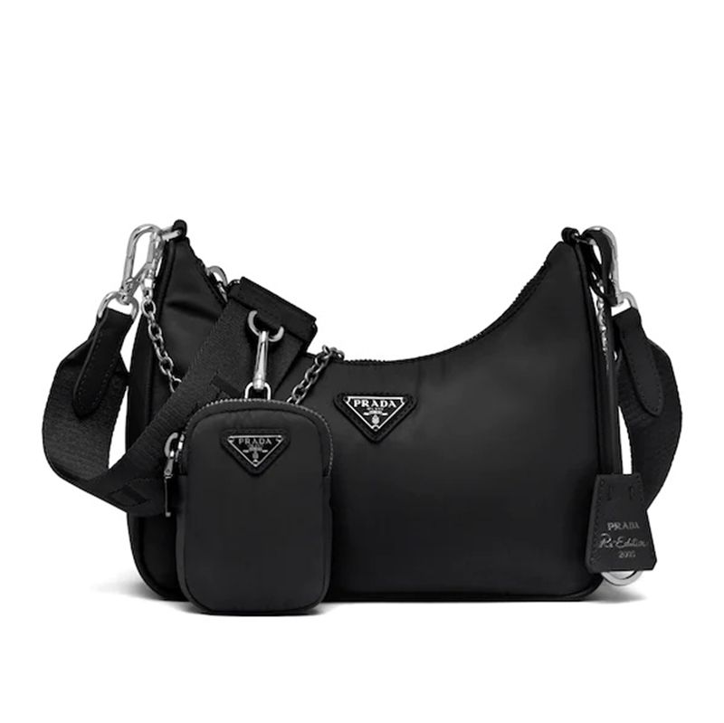 Compra Prada Bag Re Edition 2005 Re Nylon Reciclada Nylon Handbag Por Los  Bolsos Icónicos Mini Hobo Hapbags Barato | Entrega Rápida Y Calidad |  Es.Dhgate