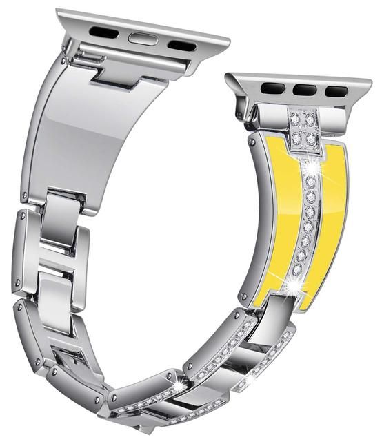 42/44/45/49 mm Sliver Jaune