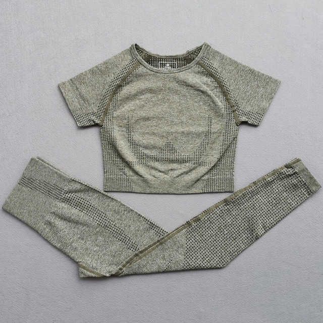 Khaki groene set