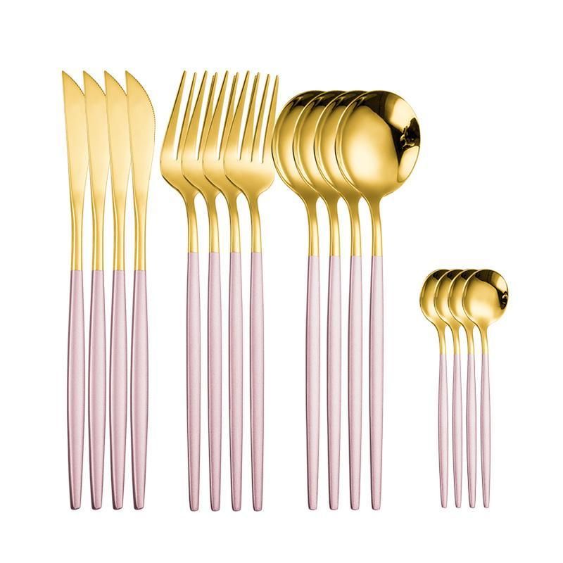 China pinkgold 16pcs