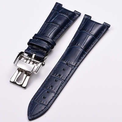 Blue Silver Buckle-25mm