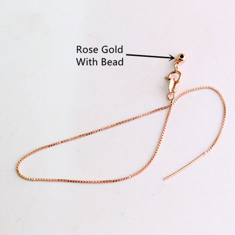 Rose Gold Bead-23cm