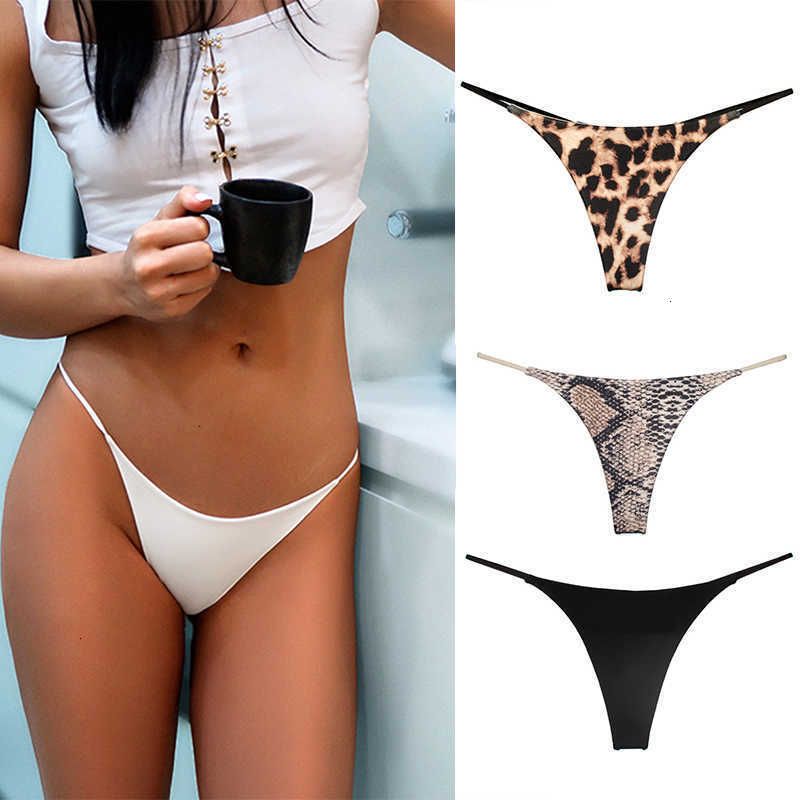 Compra Bragas Para Mujer Sin Fisuras Ropa Interior Para Mujer Abra Leopard  Imprimir Thong Ladies Sexy G String Kawaii Lencería Algodón Moda Bikini  Nmyy Barato | Entrega Rápida Y Calidad | Es.Dhgate